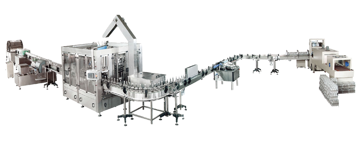 Glass Bottle Filling Production Line